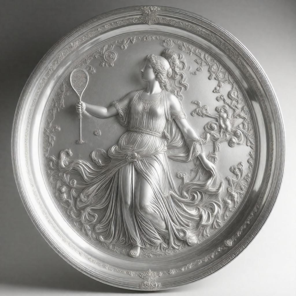 AI-created image of Venus Rosewater Dish