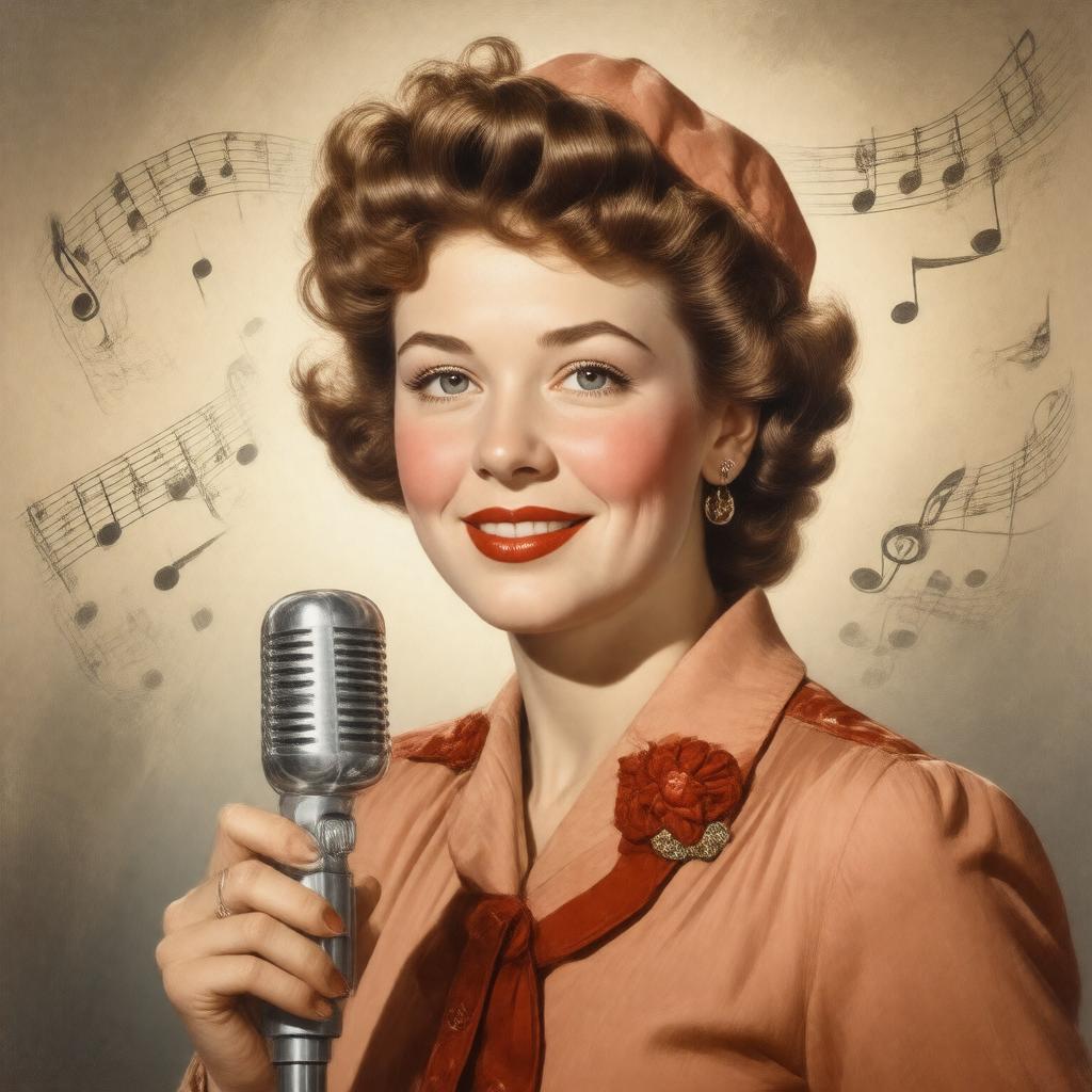 AI-created image of Vera Lynn