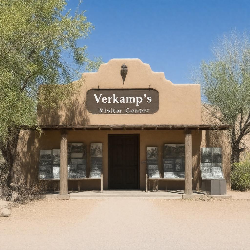 Click to view larger image AI-created image of Verkamp's Visitor Center