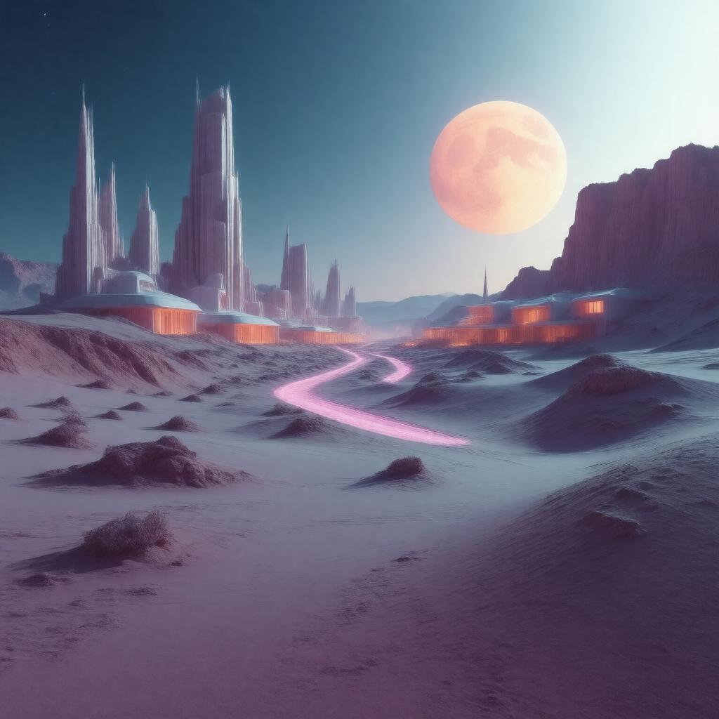 AI-created image of Vermilion Sands