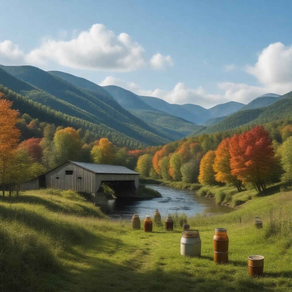 AI-created image of Vermont