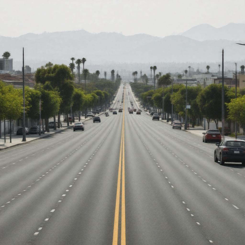 AI-created image of Vermont Avenue