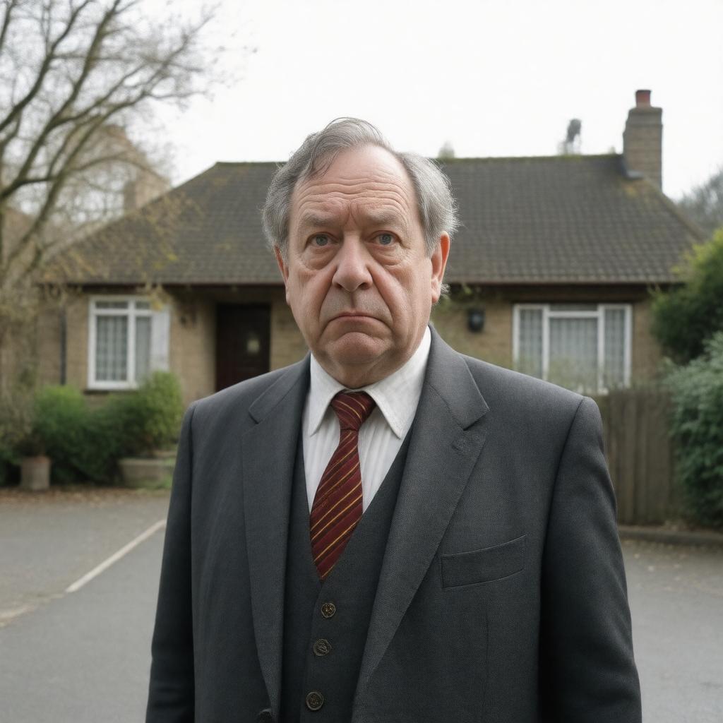 AI-created image of Vernon Dursley