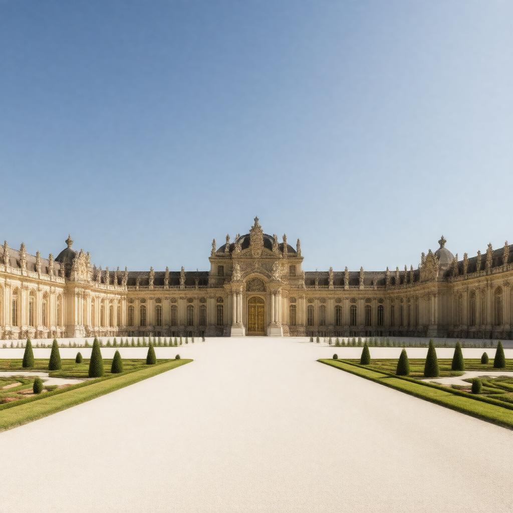 AI-created image of Versailles Palace