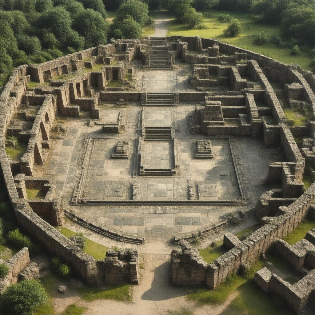 AI-created image of Verulamium