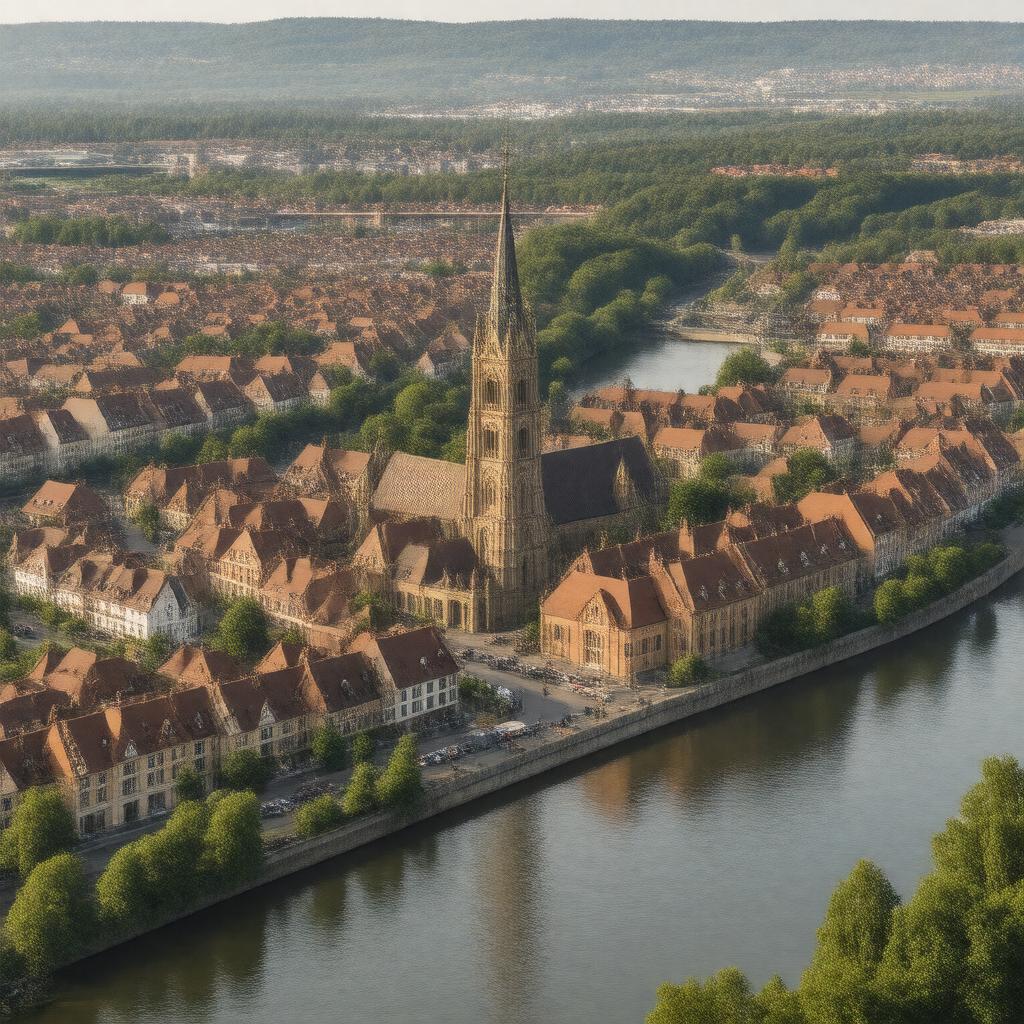 AI-created image of Verviers