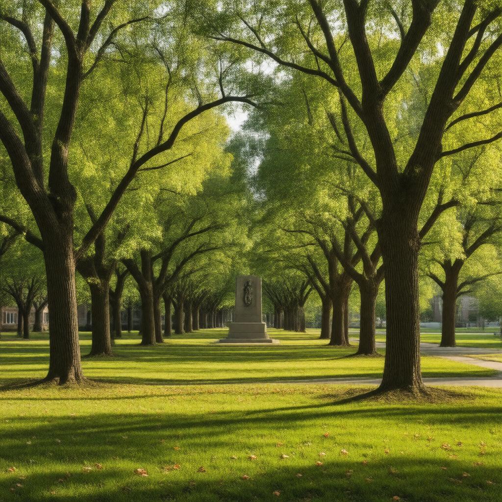 AI-created image of Veterans Grove