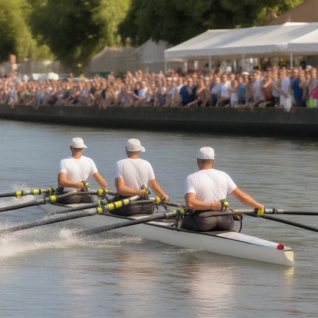 AI-created image of Veterans' Head of the River Race