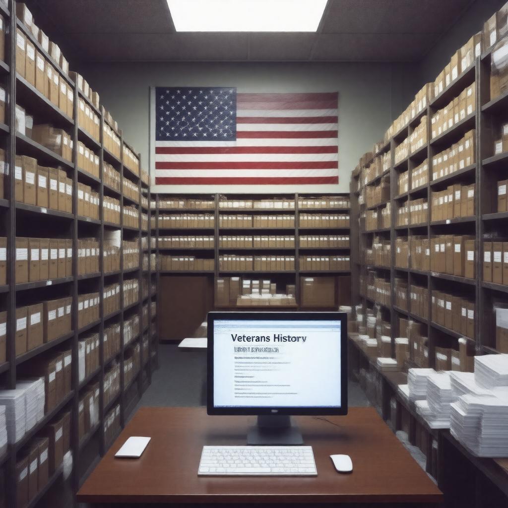 AI-created image of Veterans History Project