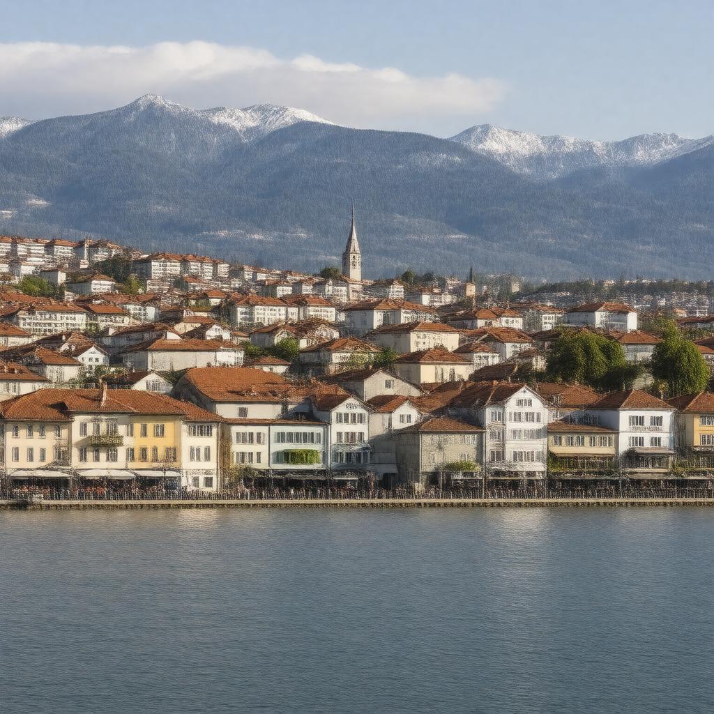 AI-created image of Vevey