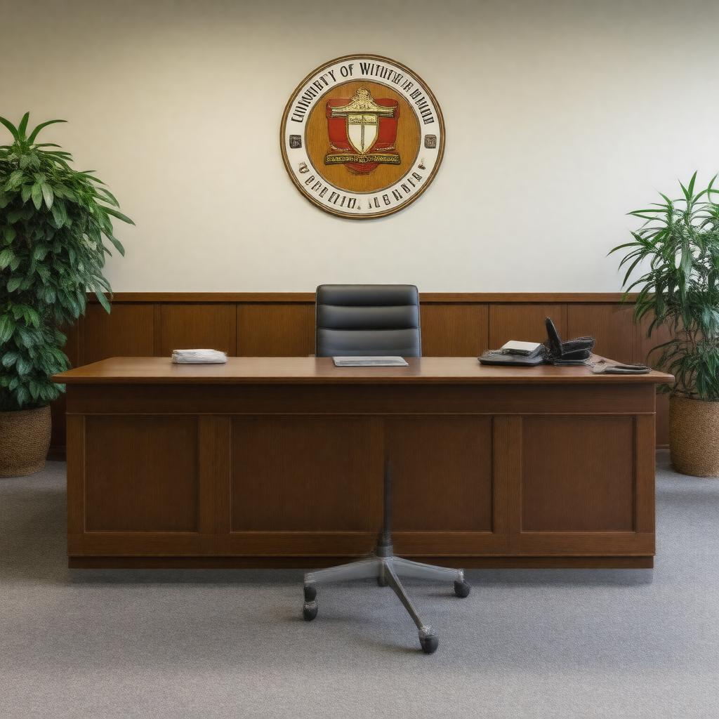 AI-created image of Vice-Chancellor of the University of the Witwatersrand