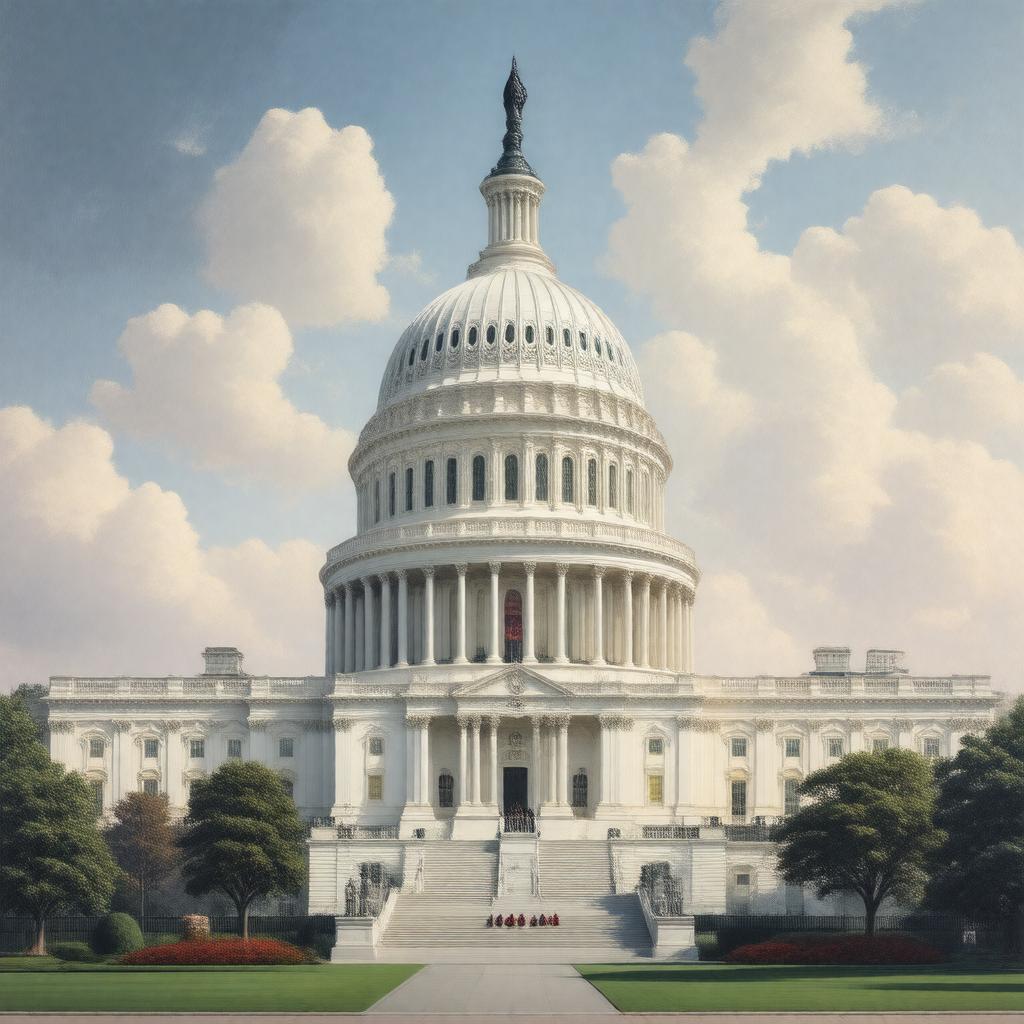 AI-created image of Vice President (Senate)