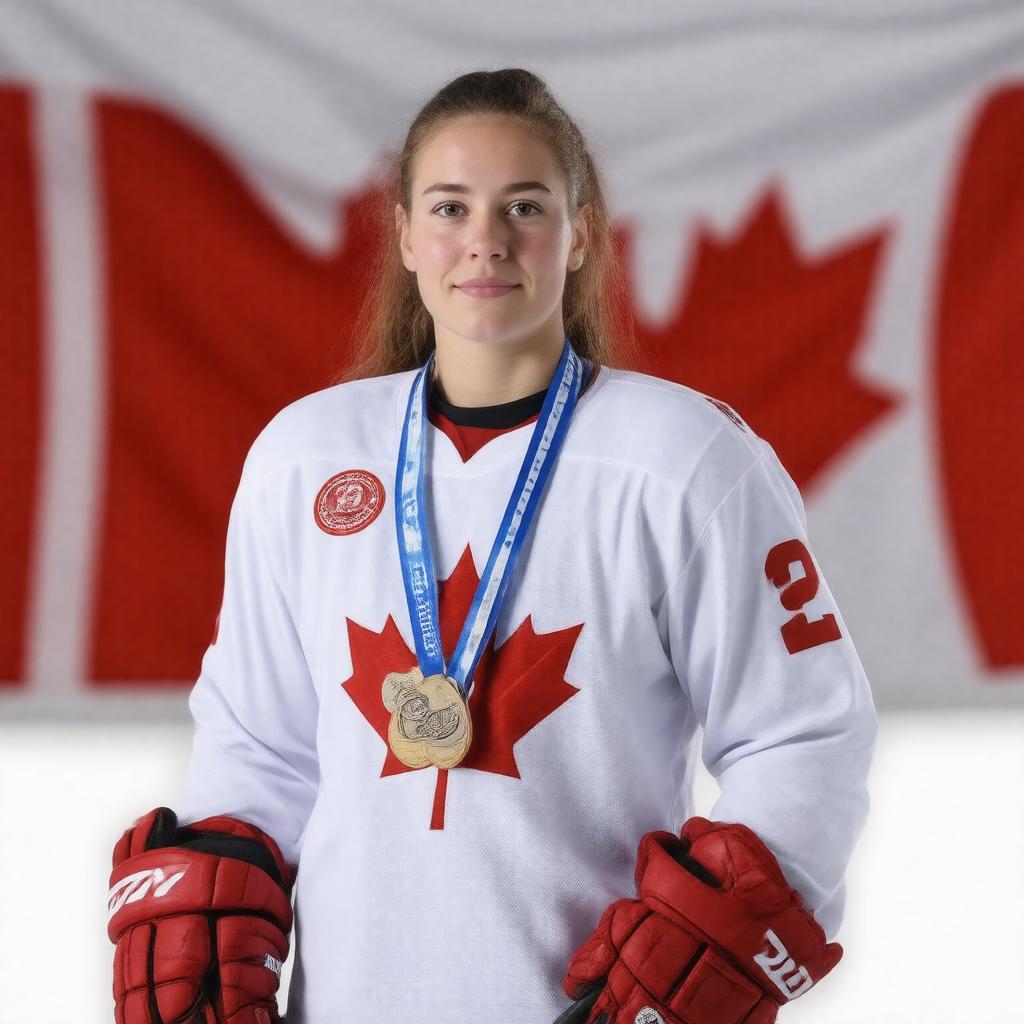 AI-created image of Vicky Sunohara