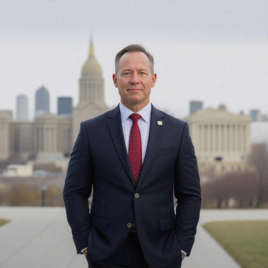 Click to view larger image AI-created image of Victor Carstarphen