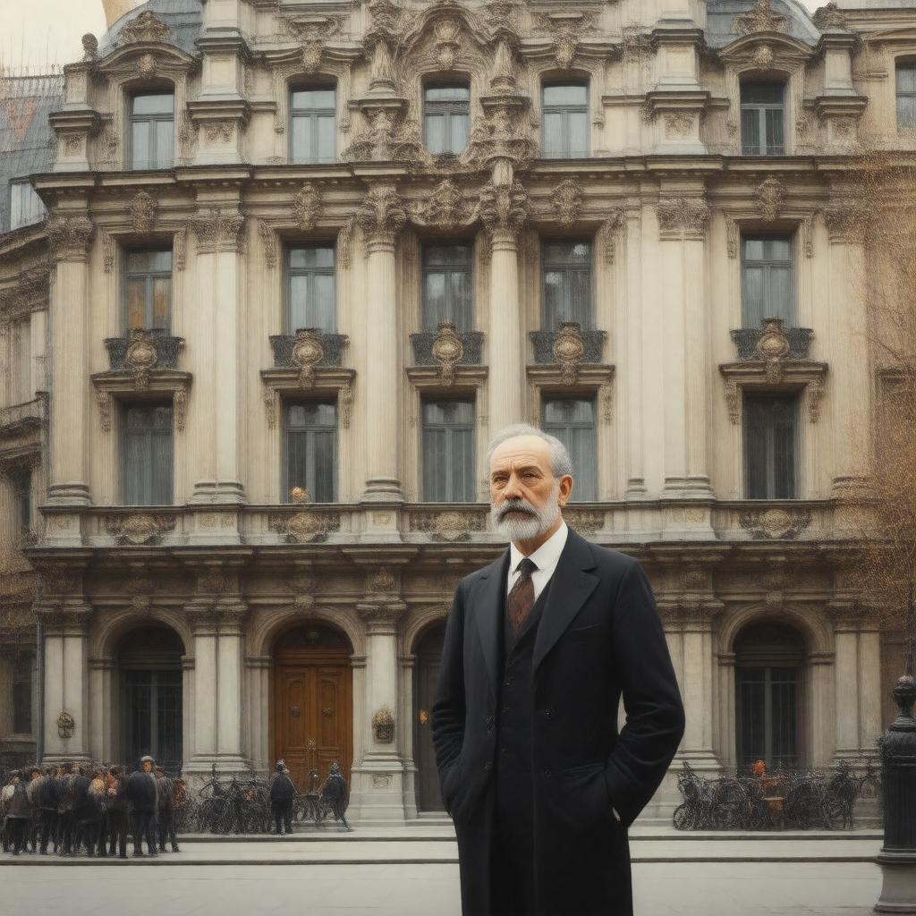 AI-created image of Victor Horta