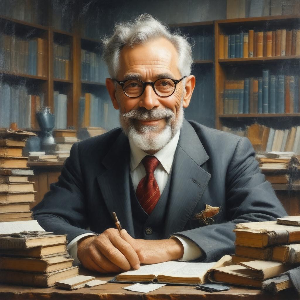 AI-created image of Victor Klee