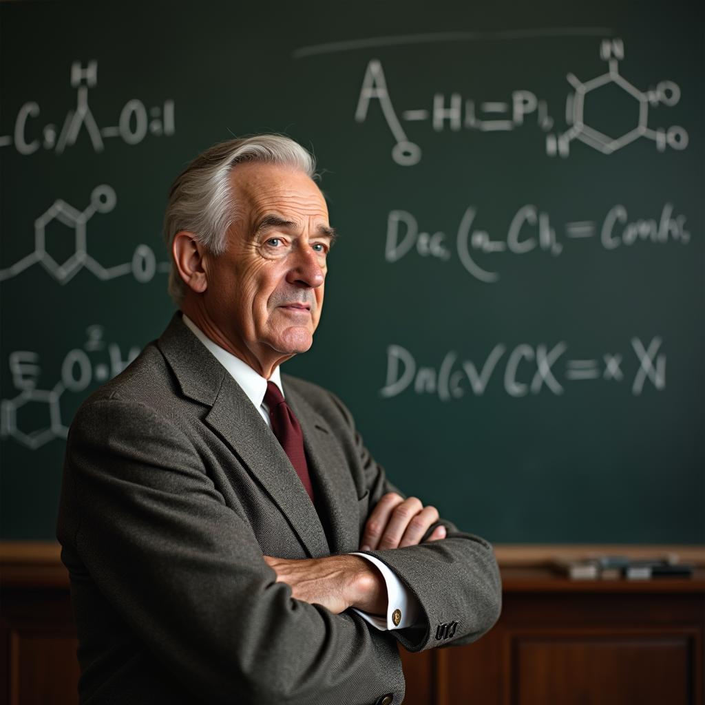 AI-created image of Victor LaMer