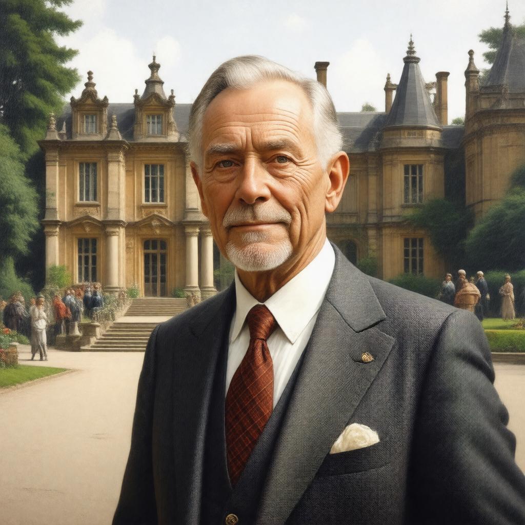 AI-created image of Victor Rothschild