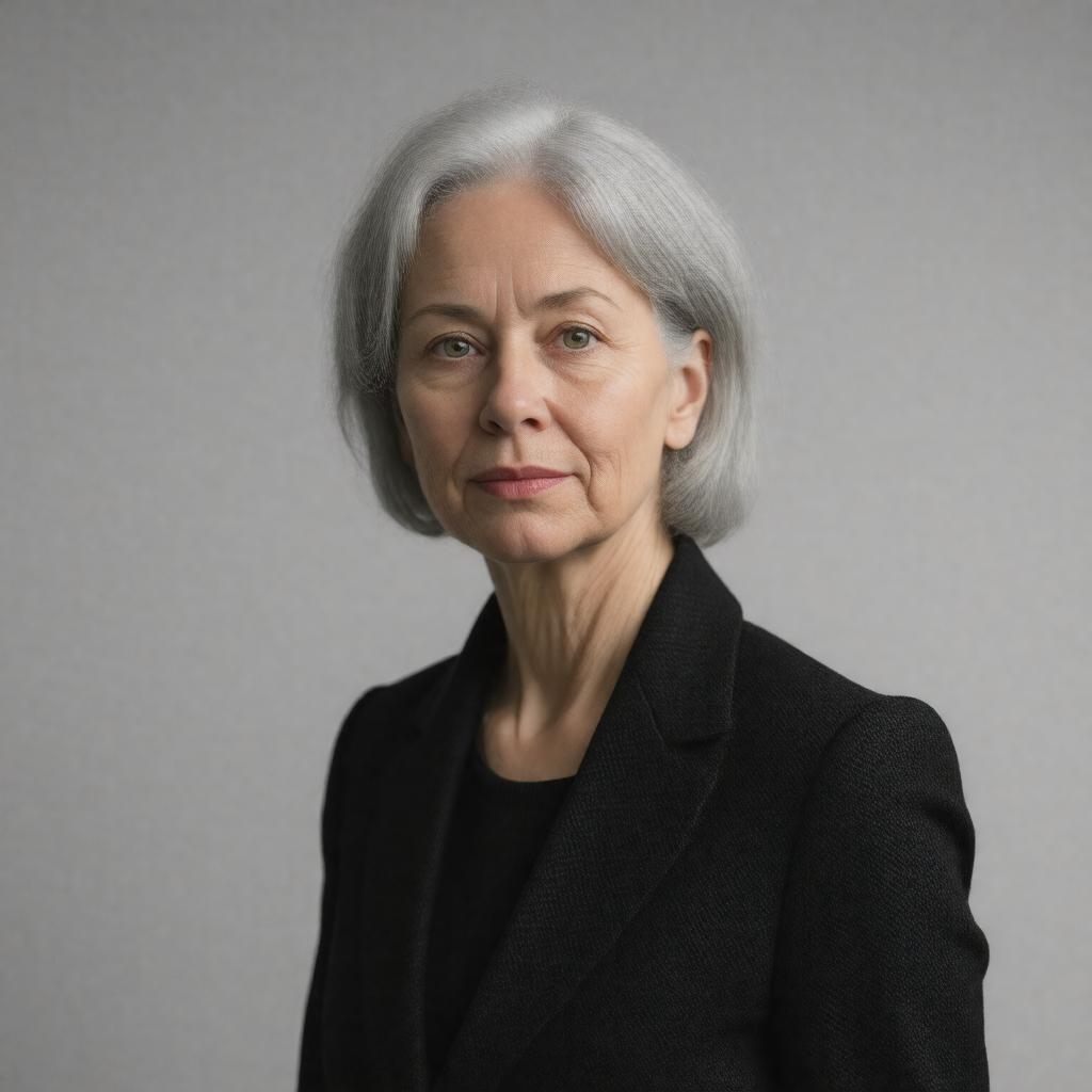 AI-created image of Victoria Broackes