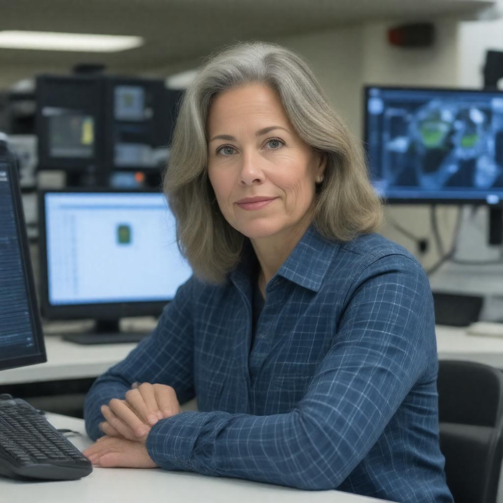 AI-created image of Victoria Coleman