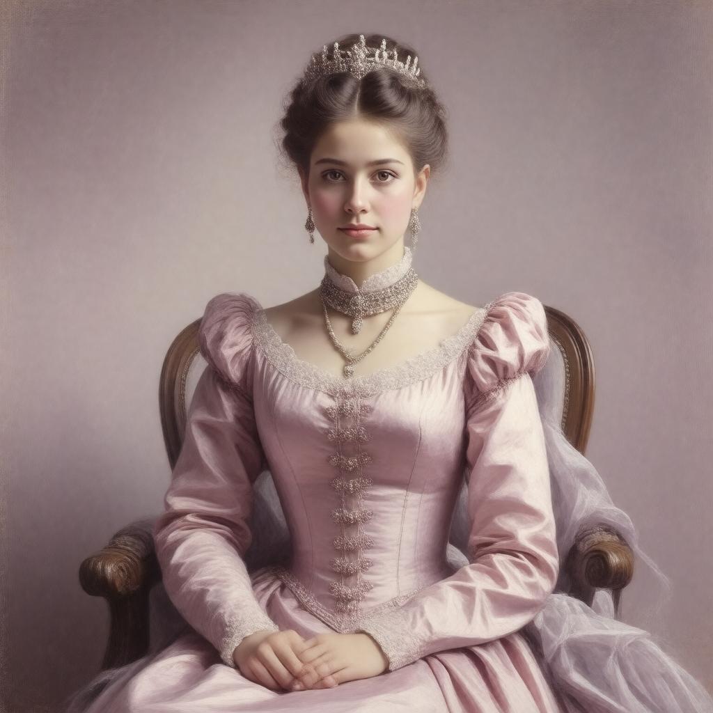 AI-created image of Victoria Elisabeth Augusta Charlotte