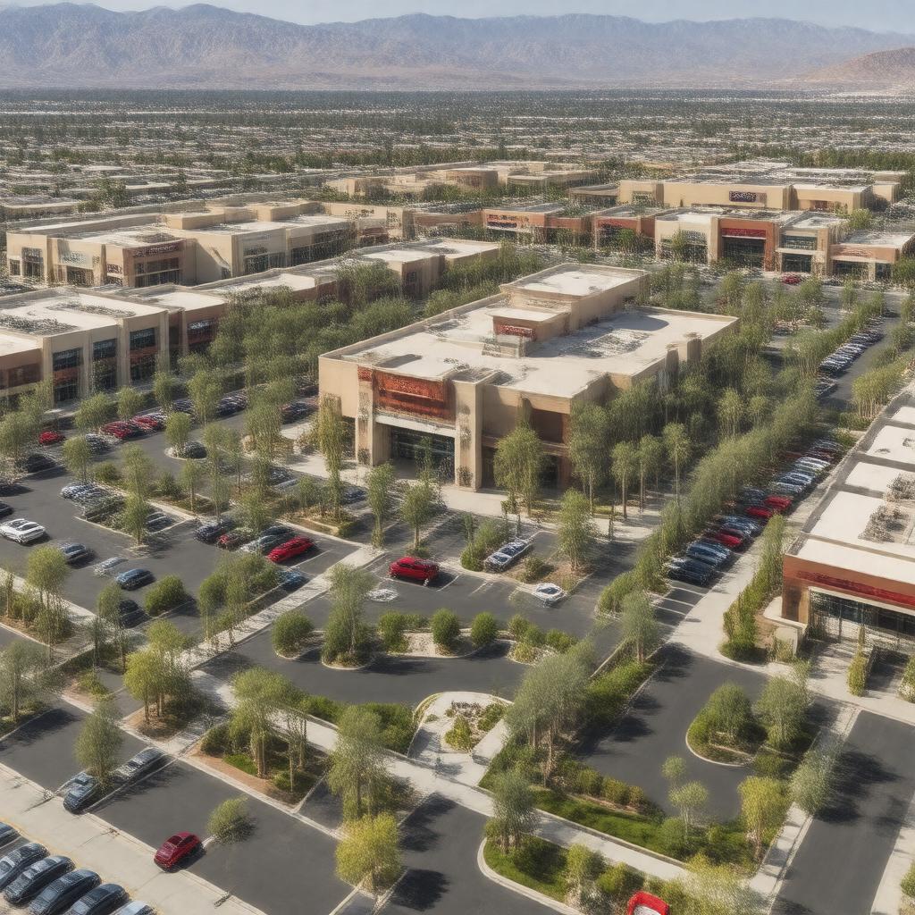 AI-created image of Victoria Gardens