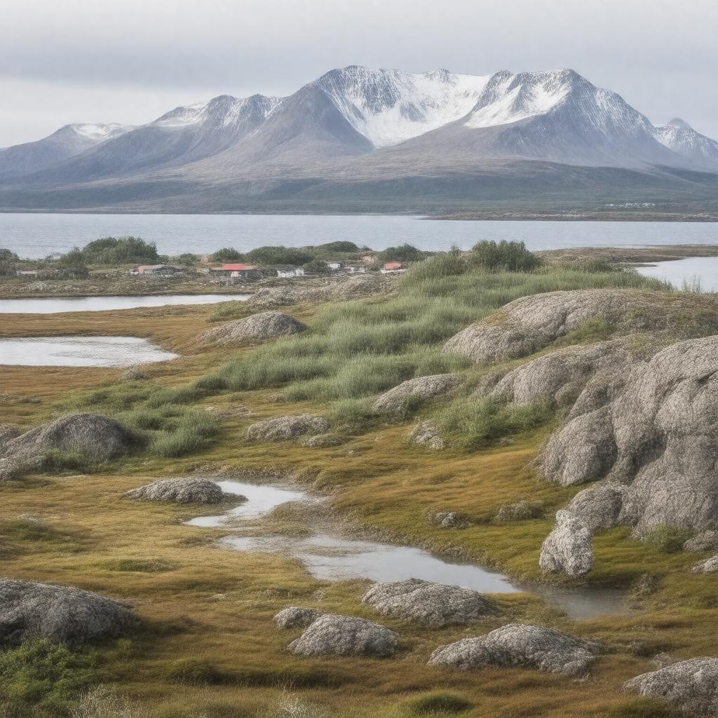 AI-created image of Victoria Island