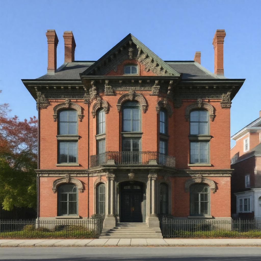 AI-created image of Victoria Mansion