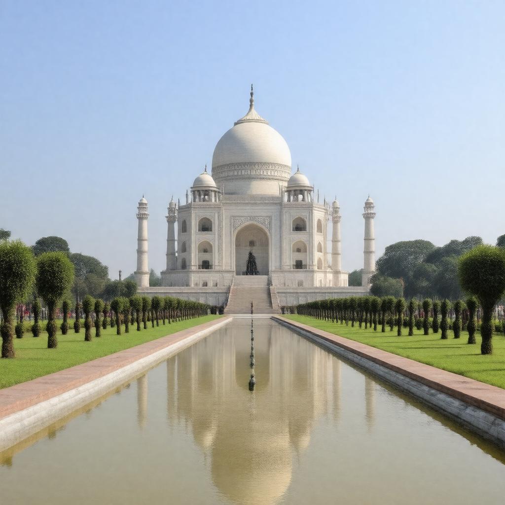 Click to view larger image AI-created image of Victoria Memorial