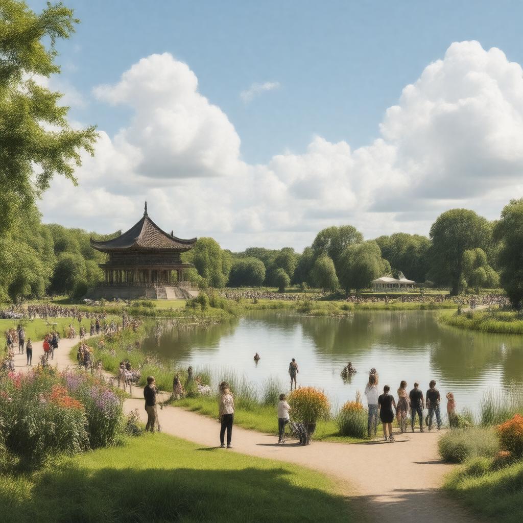 AI-created image of Victoria Park