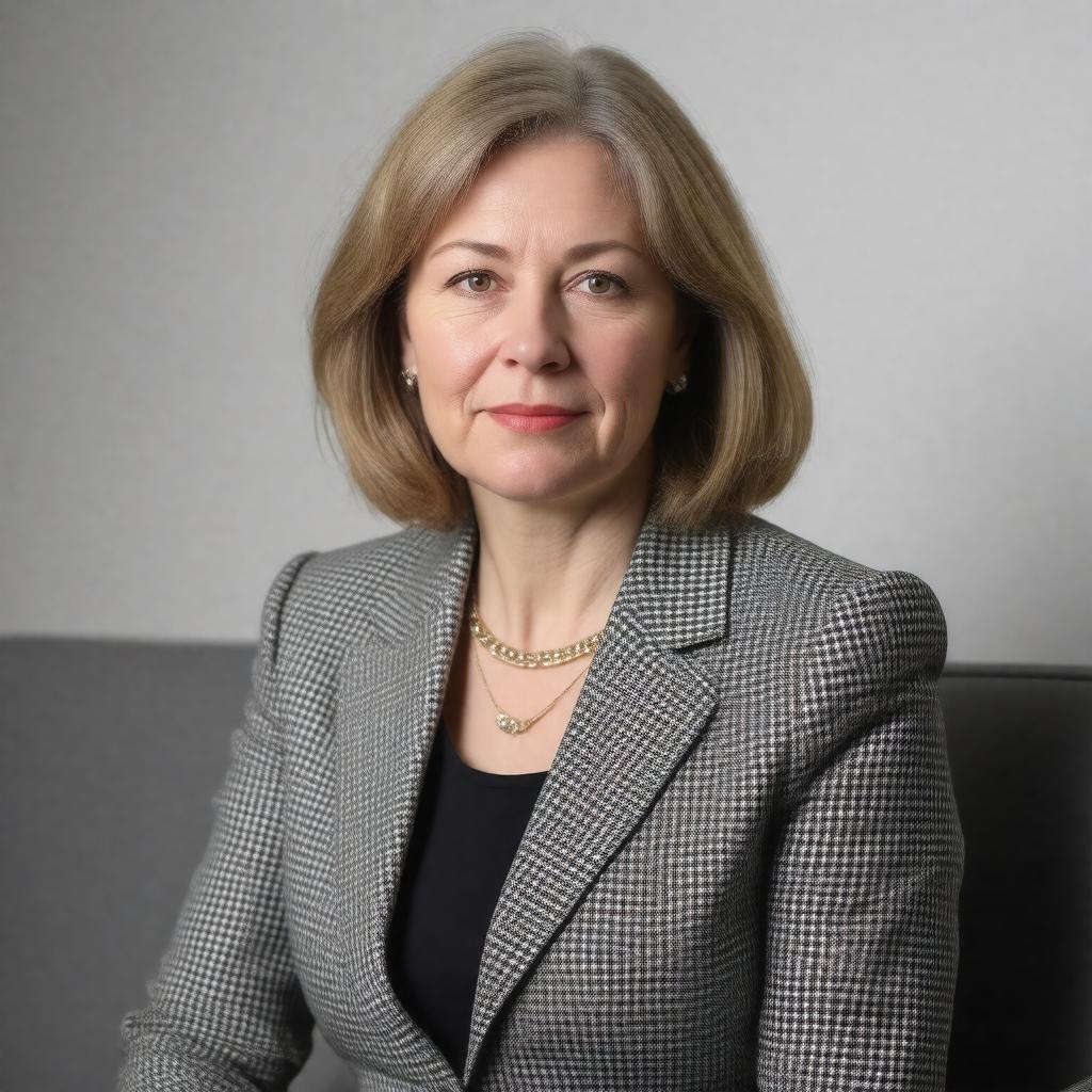 AI-created image of Victoria Prentis