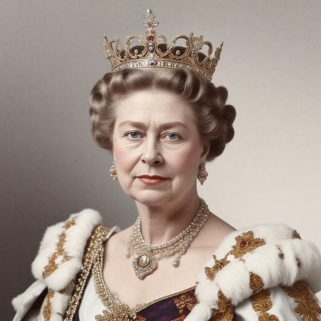 AI-created image of Victoria, Queen of the United Kingdom