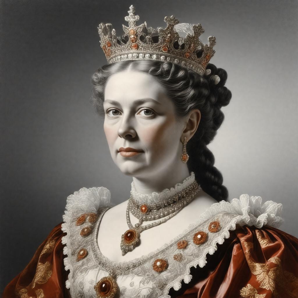 AI-created image of Victoria Regina