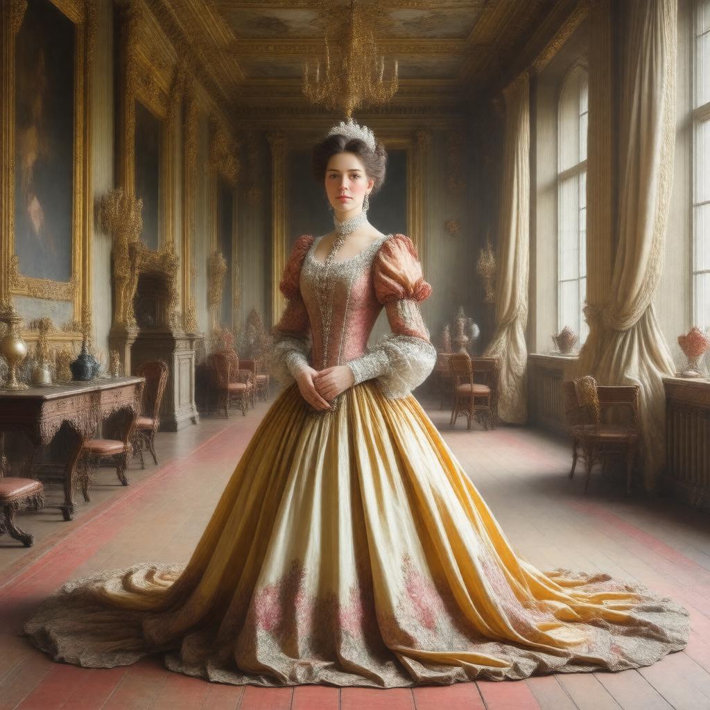 AI-created image of Victoria Sackville-West, Baroness Sackville