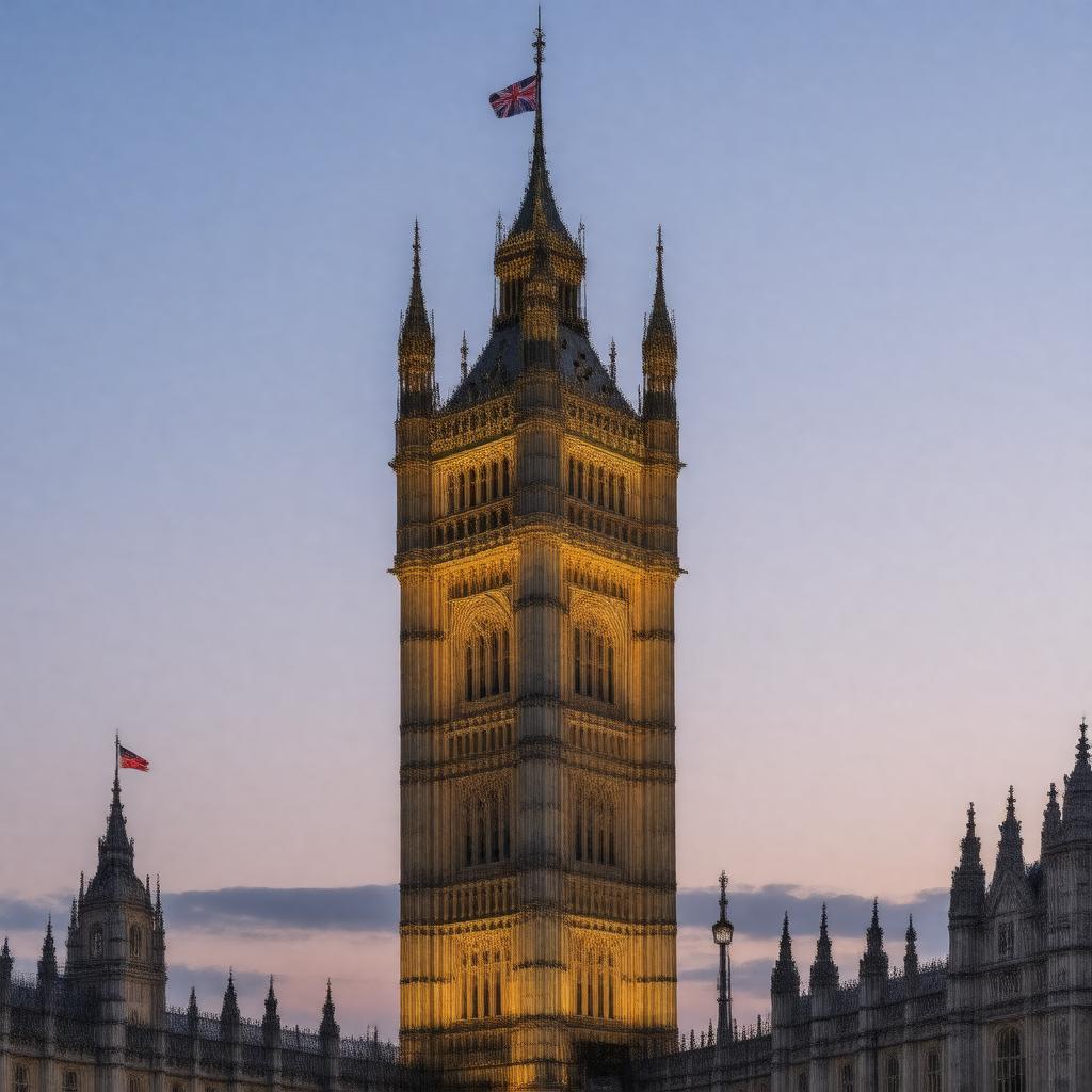 AI-created image of Victoria Tower