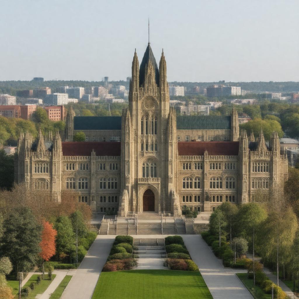 Click to view larger image AI-created image of Victoria University (federal university)