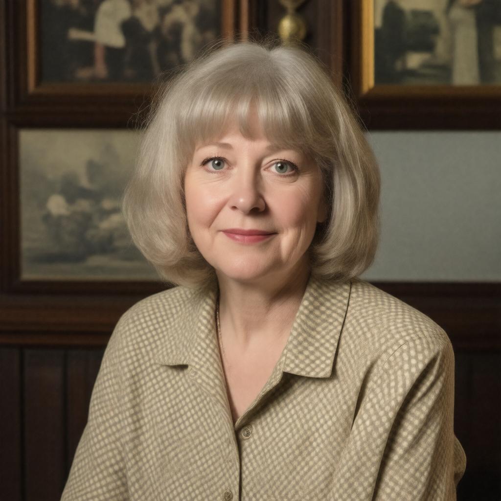 AI-created image of Victoria Wood