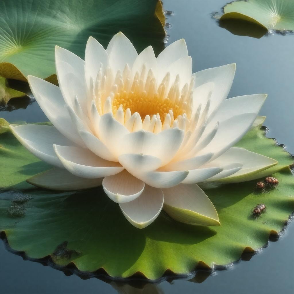 AI-created image of Victoria amazonica