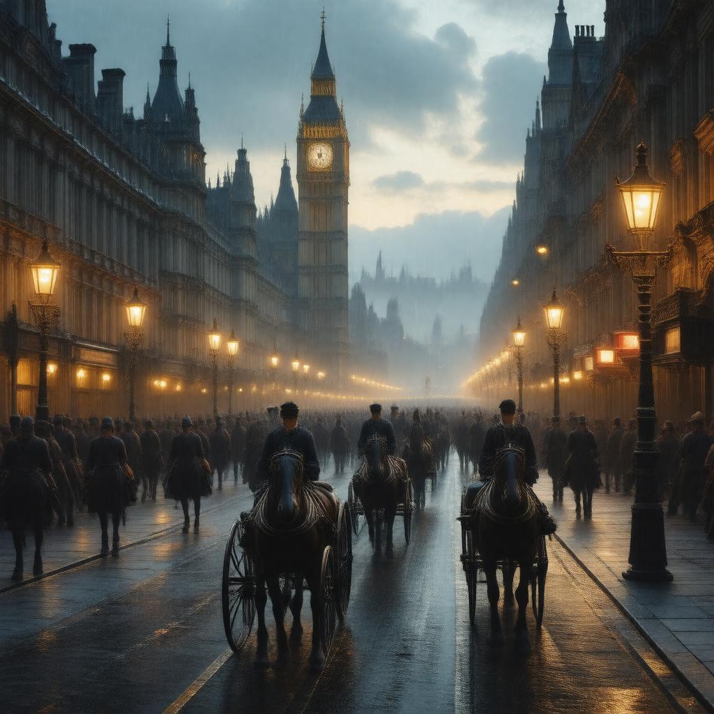 AI-created image of Victorian England