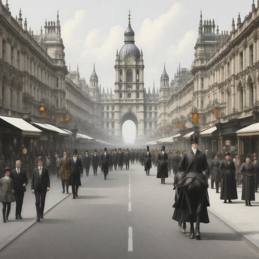 AI-created image of Victorian era