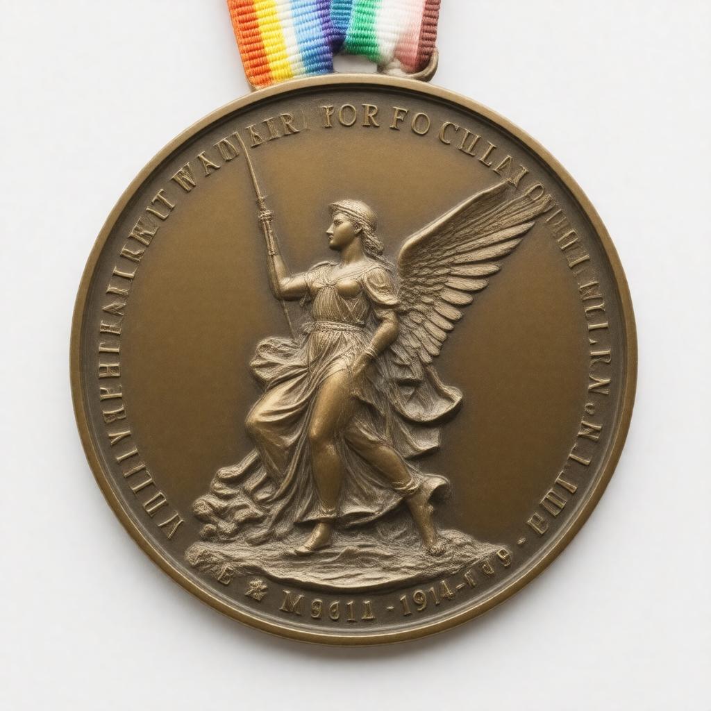 AI-created image of Victory Medal