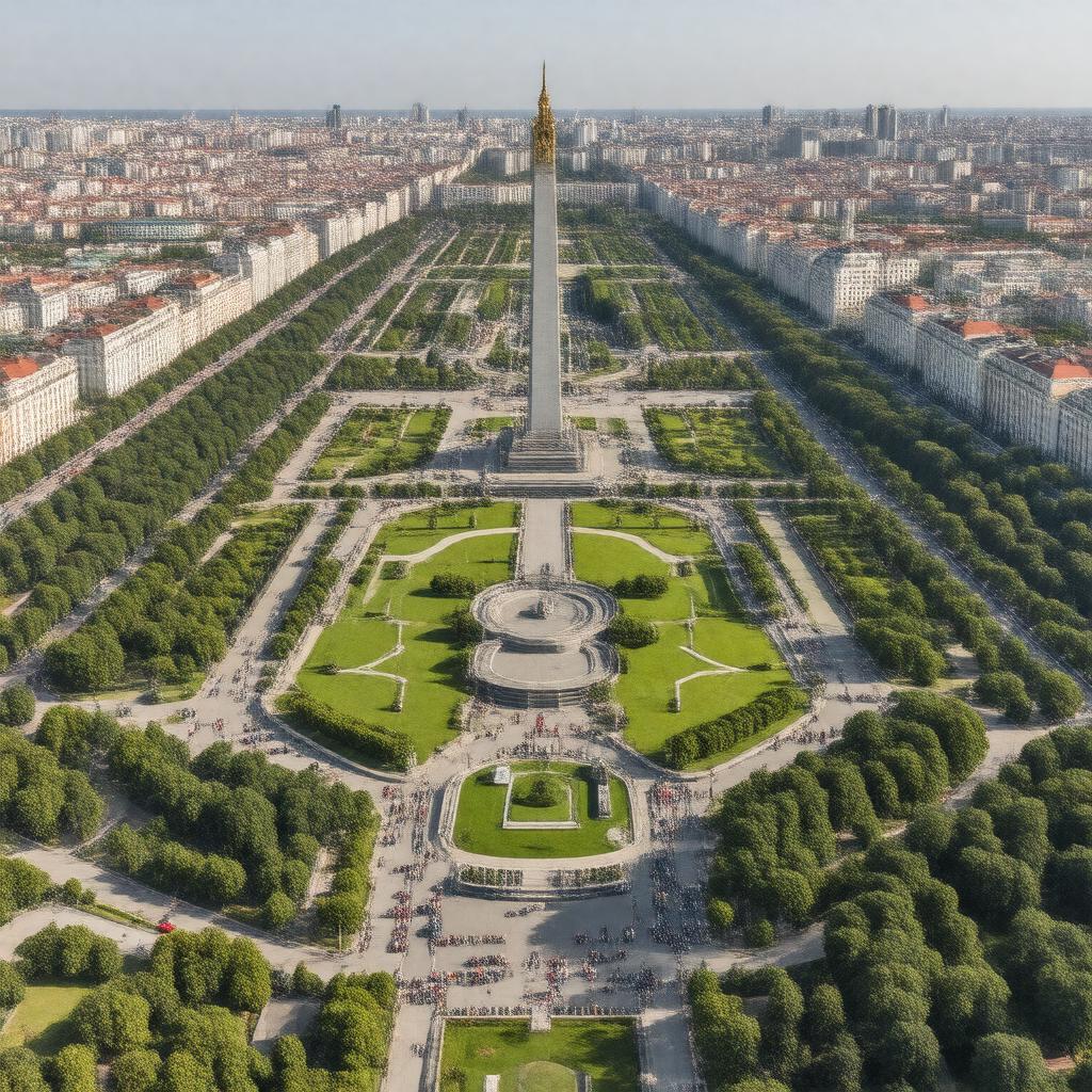 AI-created image of Victory Park