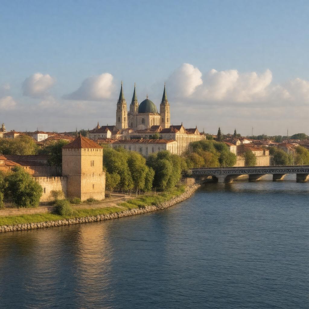 AI-created image of Vidin