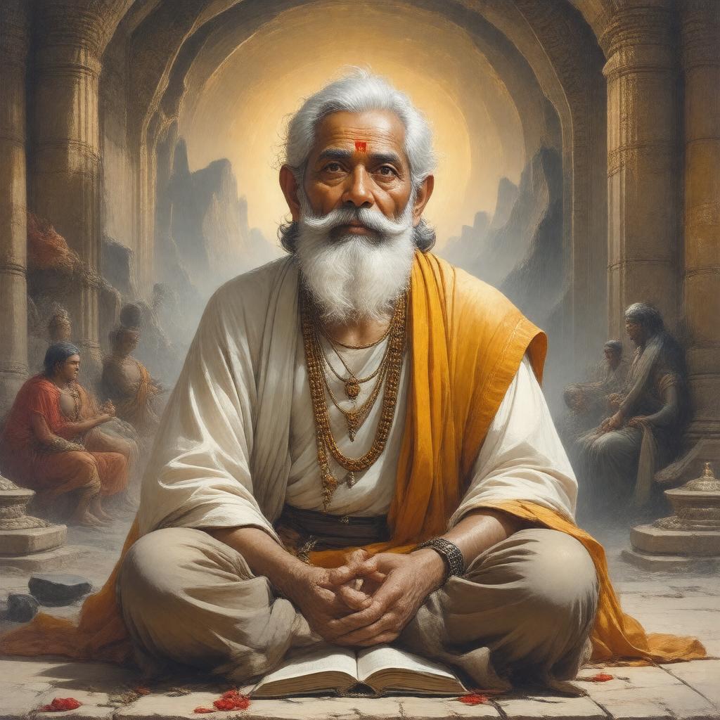 AI-created image of Vidura