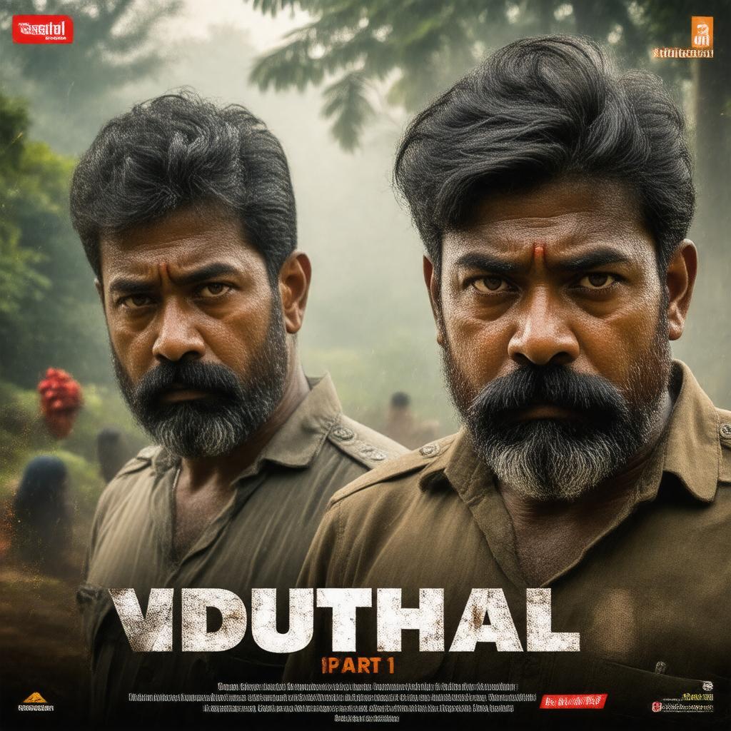 AI-created image of Viduthalai Part 1