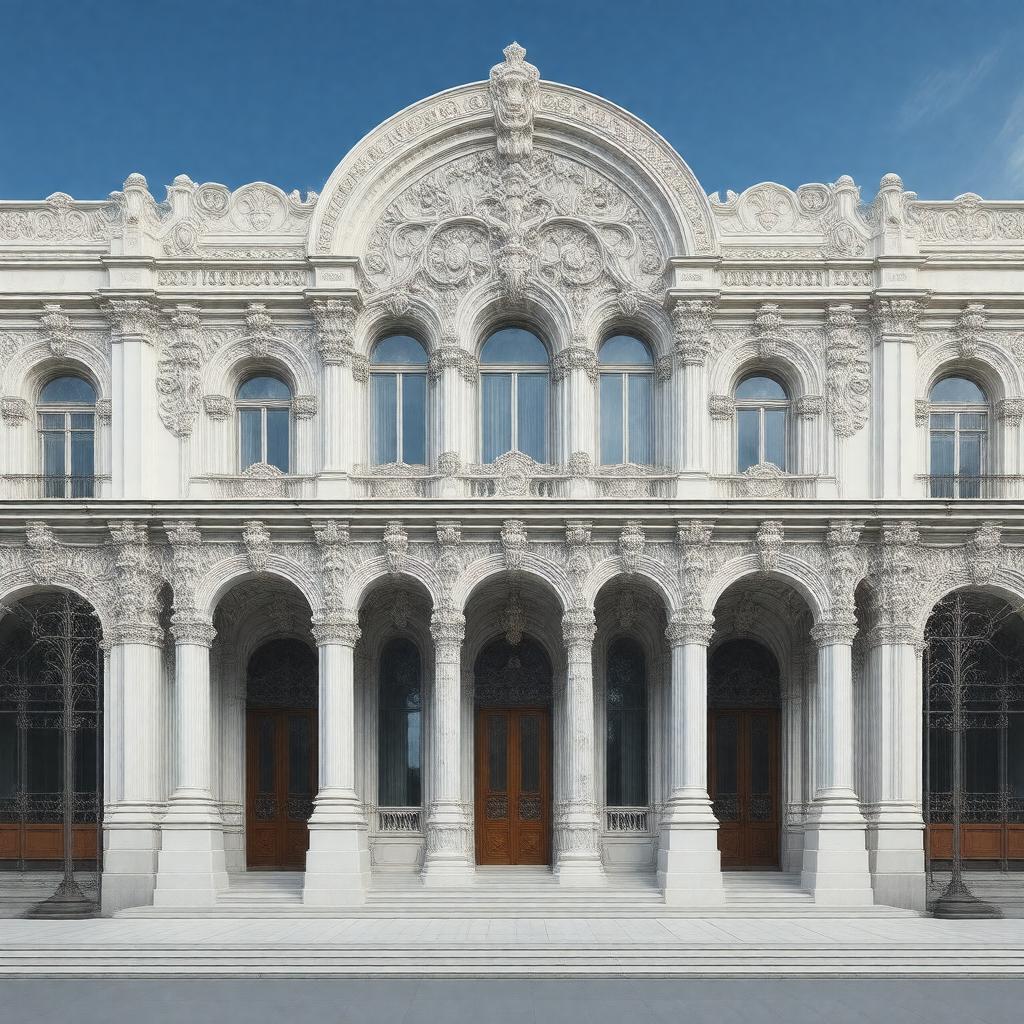 AI-created image of Vienna Secession