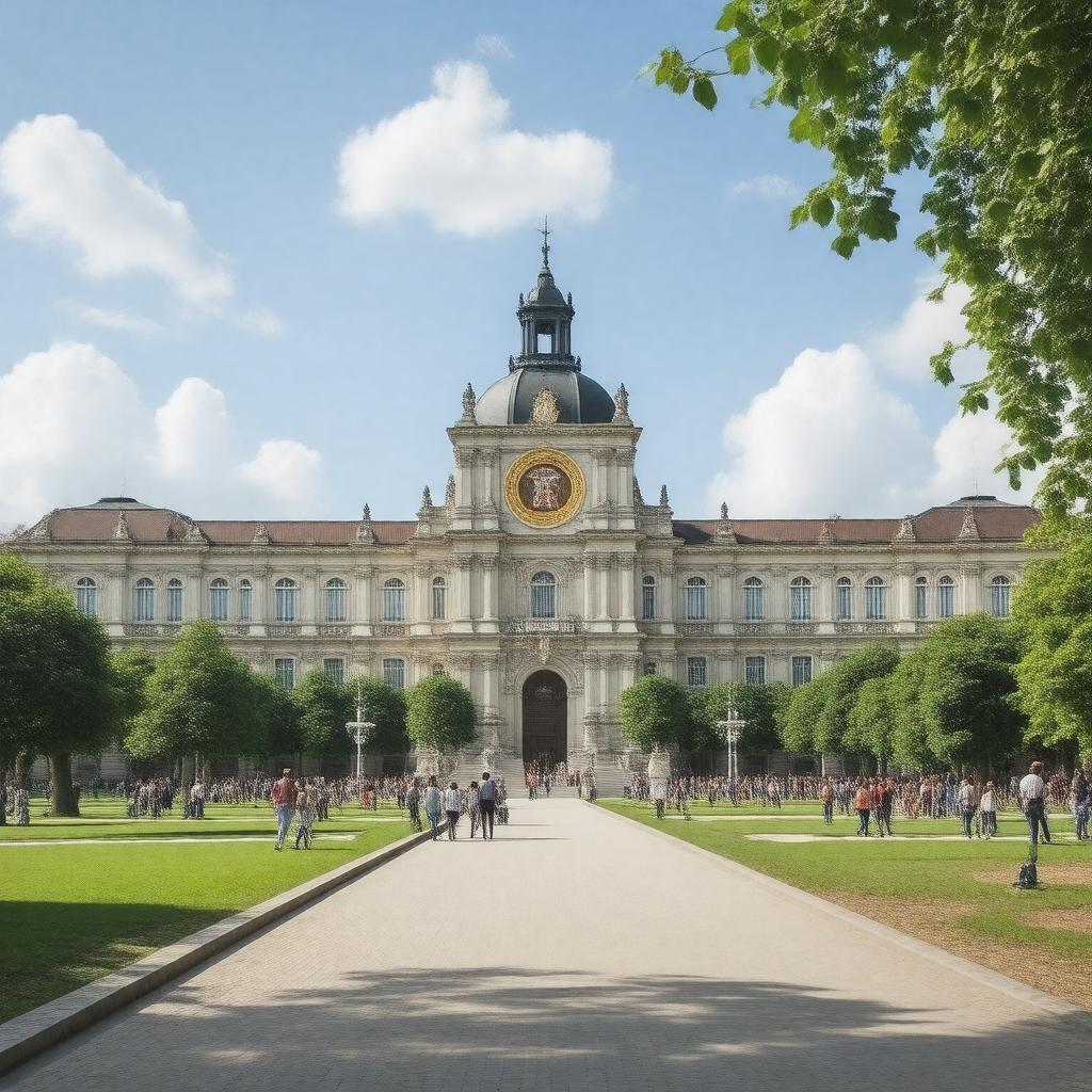 AI-created image of Vienna University