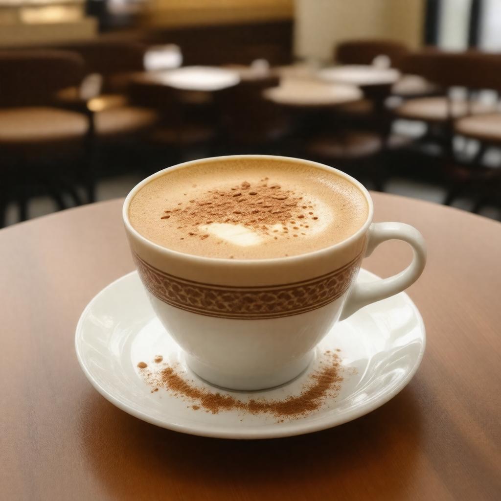 AI-created image of Viennese coffee