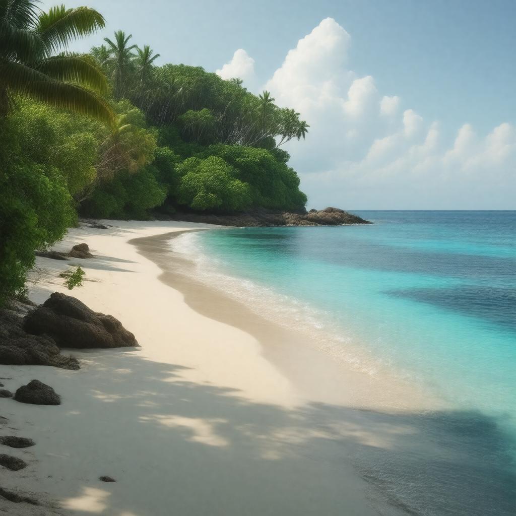 AI-created image of Vieques