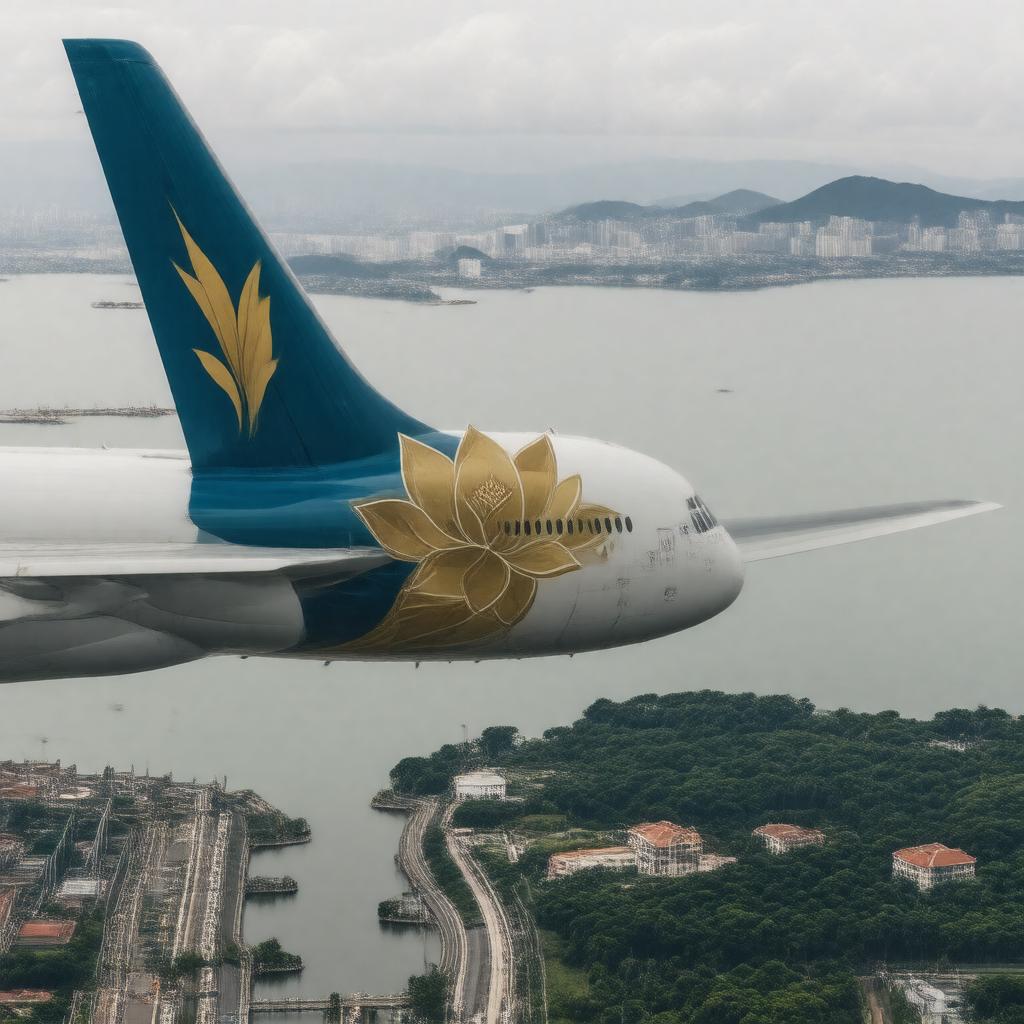 AI-created image of Vietnam Airlines